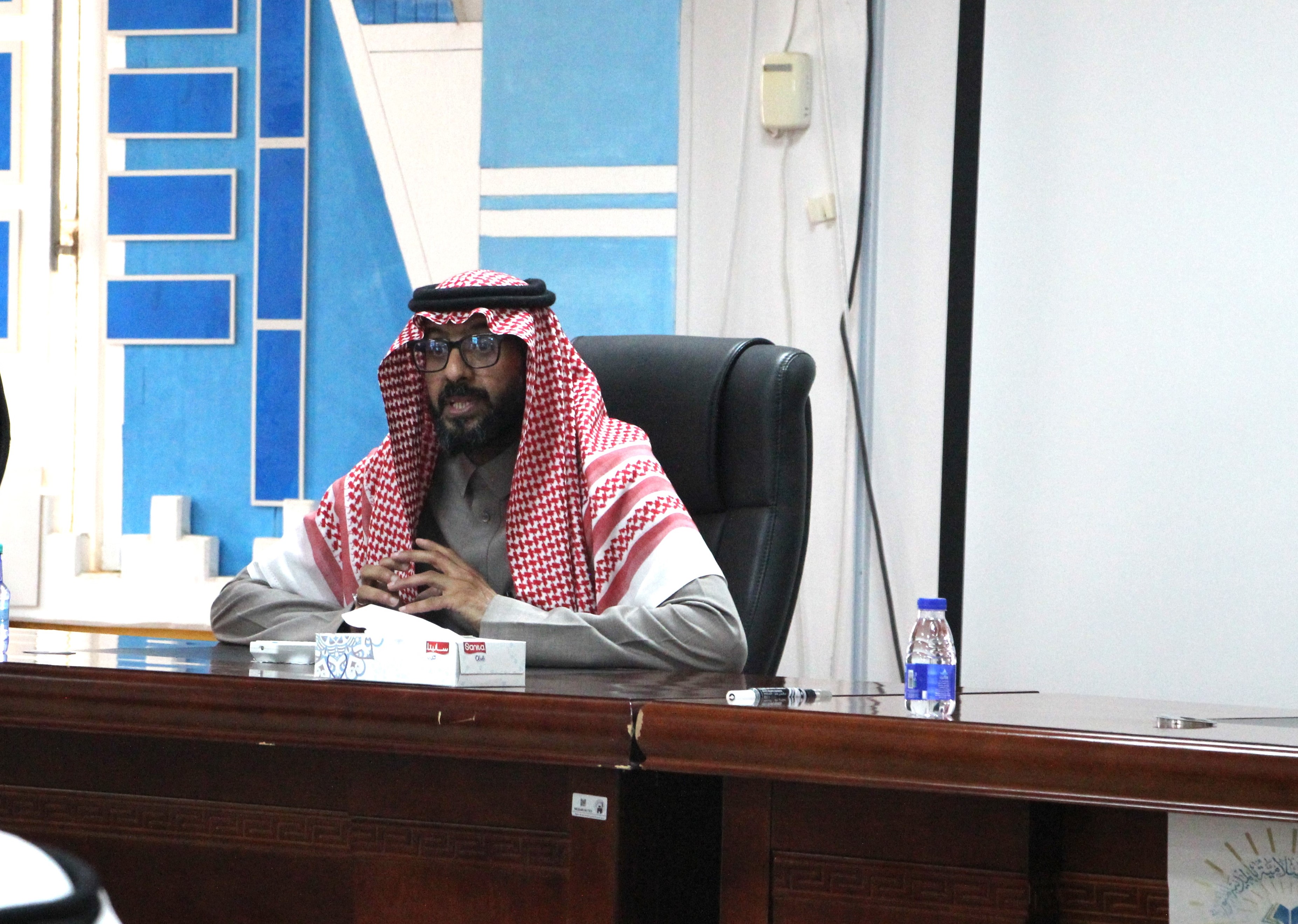 أقام معهد تعليم اللغة العربية بالتعاون مع مركز الإرشاد الطلابي بالجامعة الإسلامية لقاءً توعوياً لطلاب المعهد بعنوان:  "التوافق النفسي والاجتماعي للطلاب الدوليين".